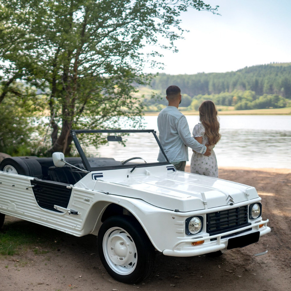2CV Rental Box âą Visit to the Fallot Mustard Factory