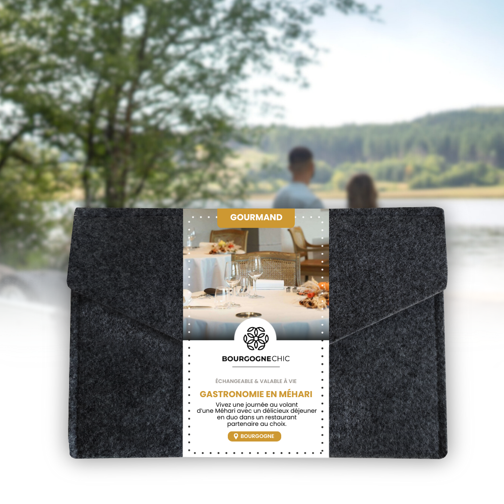 Coffret Cadeau Citroën MÉHARI • Escapade libre en duo + Déjeuner Bistronomique • 1 Journée