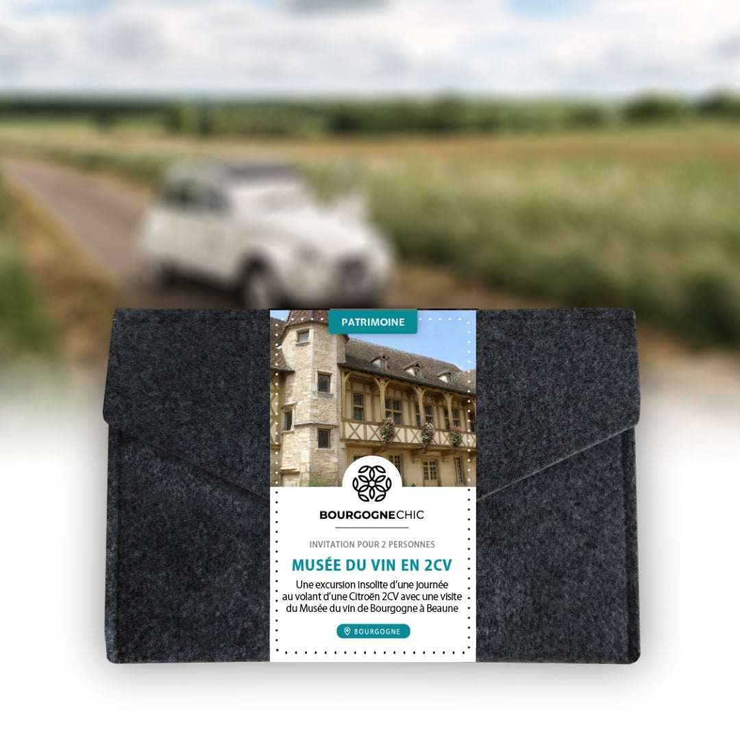 Coffret Location 2CV • Visite du Musée du Vin de Bourgogne