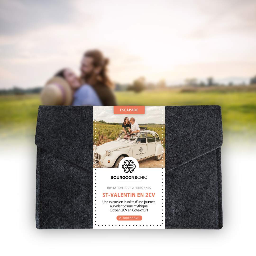 Citroën 2CV-Geschenkbox • Kostenloser Ausflug für zwei Personen • 1 Tag