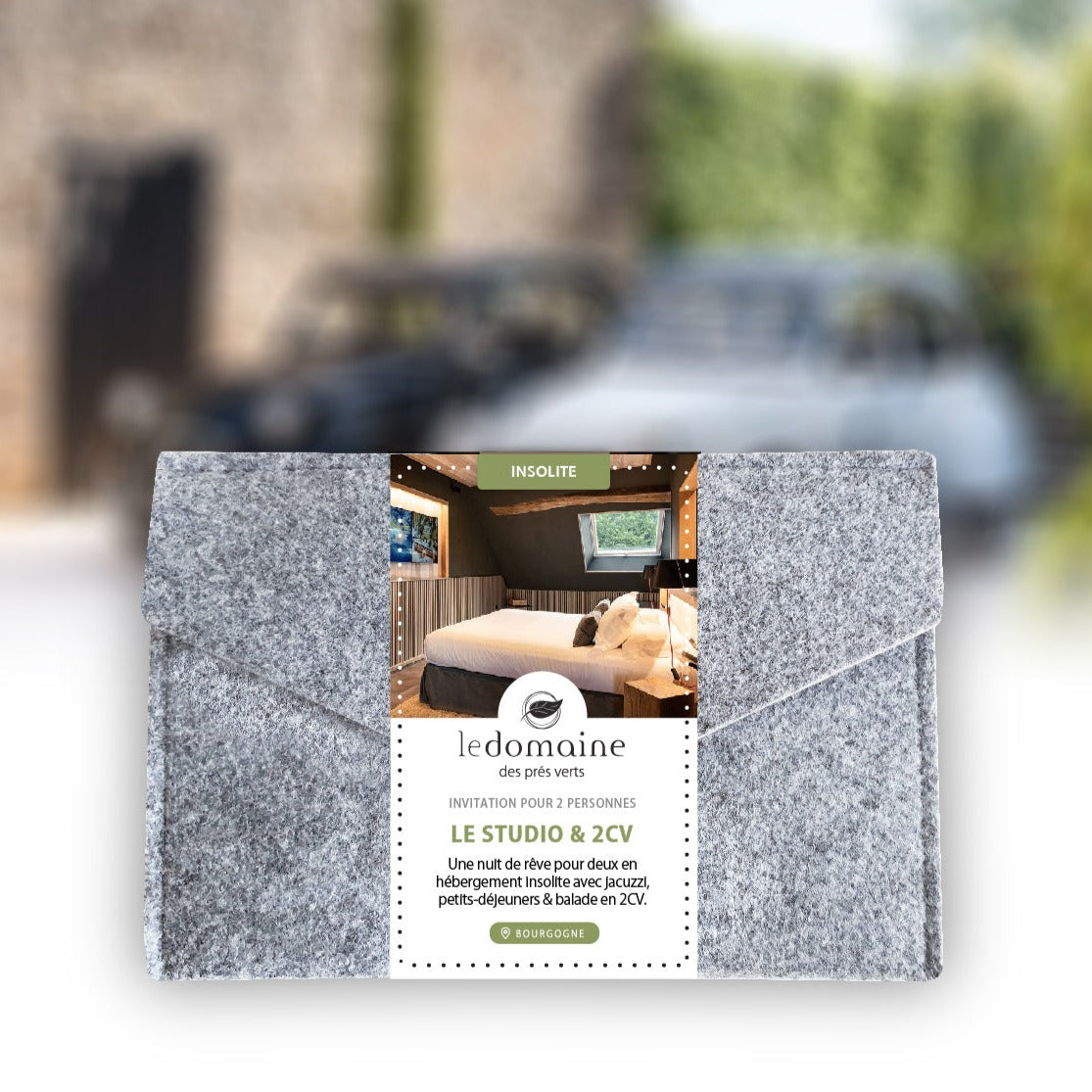 Coffret Cadeau week-end en 2CV au Studio des Prés Verts • Jacuzzi® Privatif